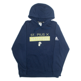 ADIDAS Mens Blue Hoodie L