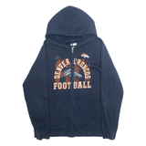 NFL Mens Blue Hoodie Full Zip USA XL