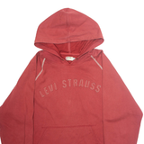 LEVI'S Mens Red Hoodie L