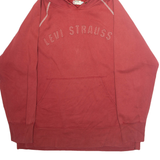 LEVI'S Mens Red Hoodie L