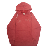 LEVI'S Mens Red Hoodie L