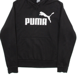 PUMA Womens Black Hoodie UK 16