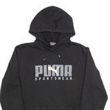 PUMA Mens Black Hoodie M