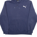 PUMA Mens Blue Hoodie M