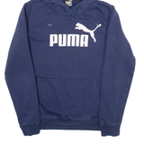PUMA Mens Blue Hoodie S