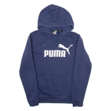 PUMA Mens Blue Hoodie S