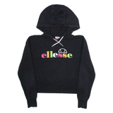 ELLESSE Womens Black Hoodie UK 8