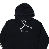 CHAMPION Mens Black Hoodie M