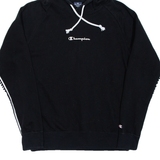 CHAMPION Mens Black Hoodie M