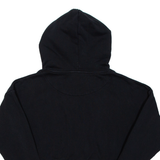 KARL KANI Cropped Womens Black Hoodie S