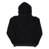 KARL KANI Teddy Fleece Womens Black Hoodie XS