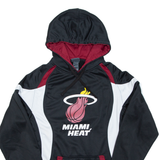 NBA Miami Heat Mens Black Hoodie USA S