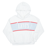 LEVI'S Womens White Hoodie XS