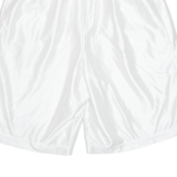 NIKE Basketball Mens Sports Shorts White Relaxed L W30