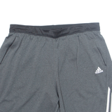 ADIDAS Mens Sports Shorts Grey Relaxed XL W34