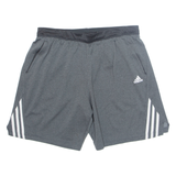 ADIDAS Mens Sports Shorts Grey Relaxed XL W34