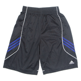 ADIDAS Mens Sports Shorts Black Relaxed S W24