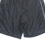 NIKE Mens Sports Shorts Black Relaxed L W34