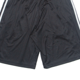 ADIDAS Mens Sports Shorts Black Relaxed M W26