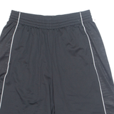ADIDAS Mens Sports Shorts Black Relaxed L W28