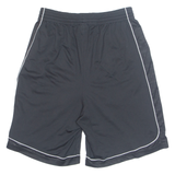 ADIDAS Mens Sports Shorts Black Relaxed L W28