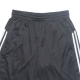 ADIDAS Mens Sports Shorts Black Relaxed M W26