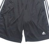 ADIDAS Mens Sports Shorts Black Relaxed M W26