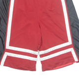 NIKE Mens Sports Shorts Red Relaxed M W30