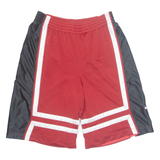 NIKE Mens Sports Shorts Red Relaxed M W30
