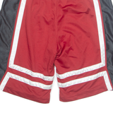 NIKE Mens Sports Shorts Red Relaxed M W30