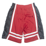 NIKE Mens Sports Shorts Red Relaxed M W30