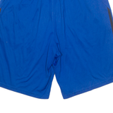 ADIDAS Mens Sports Shorts Blue Relaxed L W32