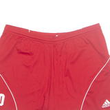 ADIDAS Womens Sports Shorts Red Relaxed M W32