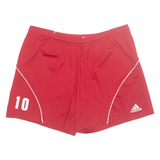 ADIDAS Womens Sports Shorts Red Relaxed M W32