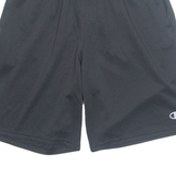 CHAMPION Mens Sports Shorts Black Relaxed M W26