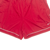 NIKE Mens Sports Shorts Red Relaxed M W30