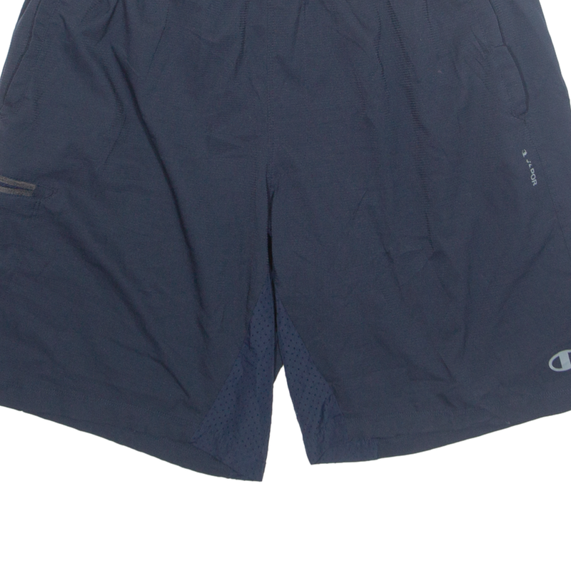 CHAMPION Gear Mens Sports Shorts Blue Relaxed L W32