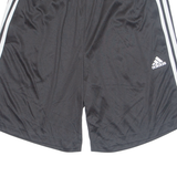 ADIDAS Mens Sports Shorts Black Relaxed M W28