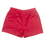 REEBOK Womens Sports Shorts Red Relaxed M W30