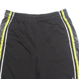 REEBOK Mens Sports Shorts Black Relaxed L W34