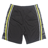 REEBOK Mens Sports Shorts Black Relaxed L W34