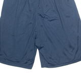 REEBOK Mens Sports Shorts Blue Relaxed XL W31