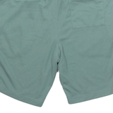 ADIDAS Mens Sports Shorts Green Relaxed L W32
