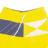 NAUTICA Mesh Lined Mens Swimming Shorts Yellow Relaxed M W30
