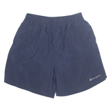 CHAMPION Mesh Lined Mens Swimming Shorts Blue Relaxed XL W30