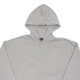 FLDY Womens Beige Hoodie Full Zip L