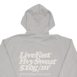 FLDY Womens Beige Hoodie Full Zip L