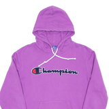 CHAMPION Womens Purple Hoodie M