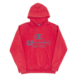 CHAMPION New York Mens Red Hoodie S