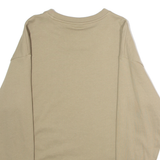 PUMA Mens Sweatshirt Green Crew Neck XS